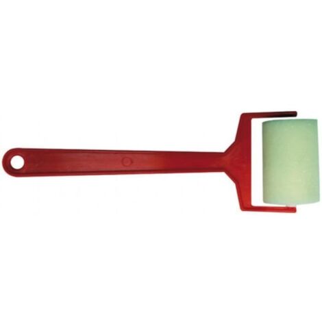 Rouleau à peindre - WONDAY - Longueur 60 mm - Diamètre 30 mm - Couleur Rouge