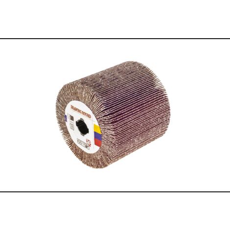 Rouleau Abrasif À Lamelles Pour Satise - 19 Mm - Grain 80 - 107 X 111 Mm