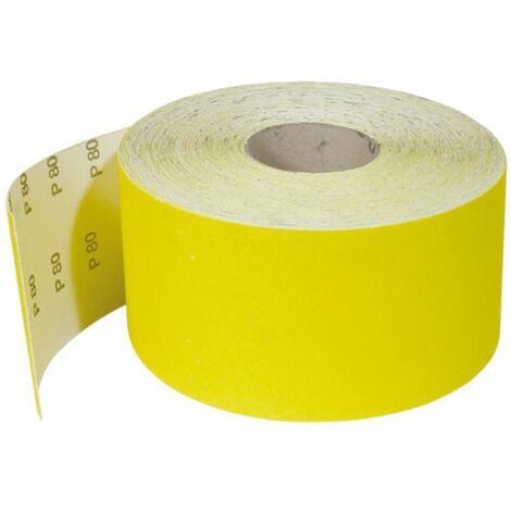 Rouleau abrasif corindón RATIO support papier 50 m - talla Soporte papel. Grano 80. 25m