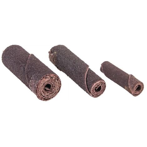 Rouleau abrasif D. 6 mm granulation 80 largeur 38 mm 26000 min-¹ cylindre