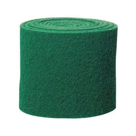 Rouleau abrasif vert 3 mètres – Pour ponçage et décapage à sec ou humide – Lavable et réutilisable – Paille de résine épaisse – Nicols