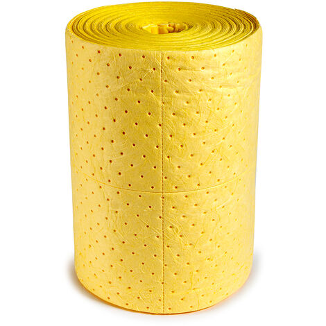 Rouleau Absorbant Produit chimique RS PRO, 1 par paquet , capacité d'absorption: 80 L ( Prix pour 1 )