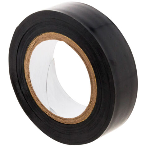 Rouleau adhésif 15mm x 10m - Noir - Zenitech
