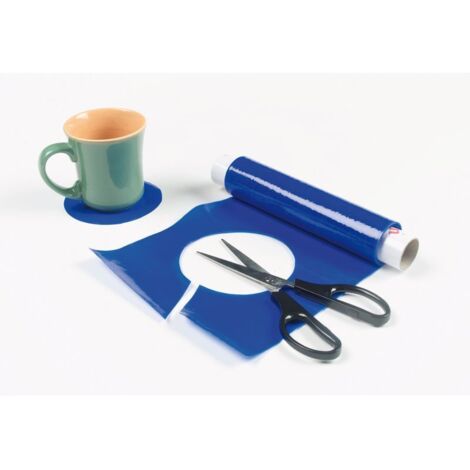 Rouleau antidérapant Dycem 20 cm - Bleu - 9 m