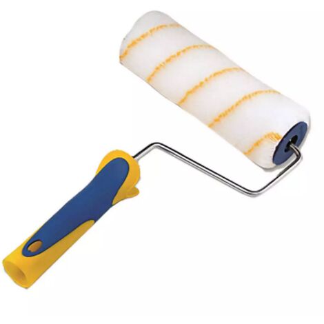 Rouleau brosse lisse en polyamide de 20 cm avec manche en plastique anatomique