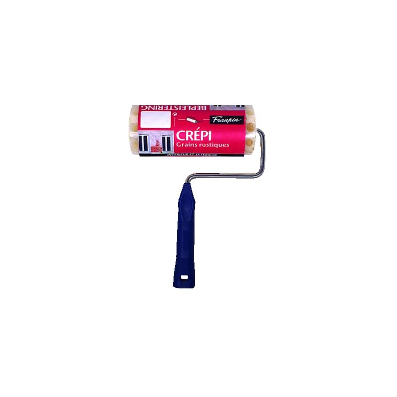 Rouleau à peindre avec monture pour crépi grain fin - 180 mm Nespoli