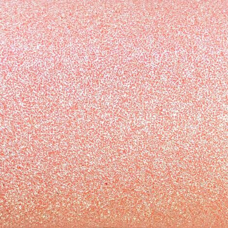 Rouleau d'adhésif décoratif pailleté rose 45 x 150 cm