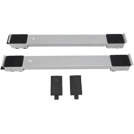 Rouleau d'appareil Extensible robuste, roulement de charge, Base rétractable, curseur pour lave-linge et sèche-linge, meubles, 300KG
