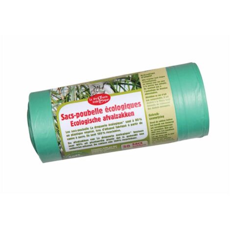 Rouleau de 10 sacs poubelle éco - 30 L
