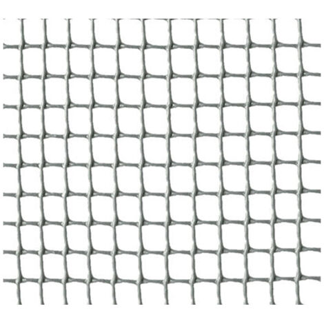 Rouleau de 25 mt de tissu plastique gris 10x10 mm 2017224 quadrant nord