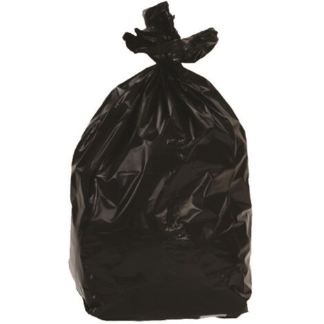Rouleau de 25 sacs poubelles renforcés 100L – Résistance accrue pour chantiers – Gestion des déchets lourds – Global Hygiene