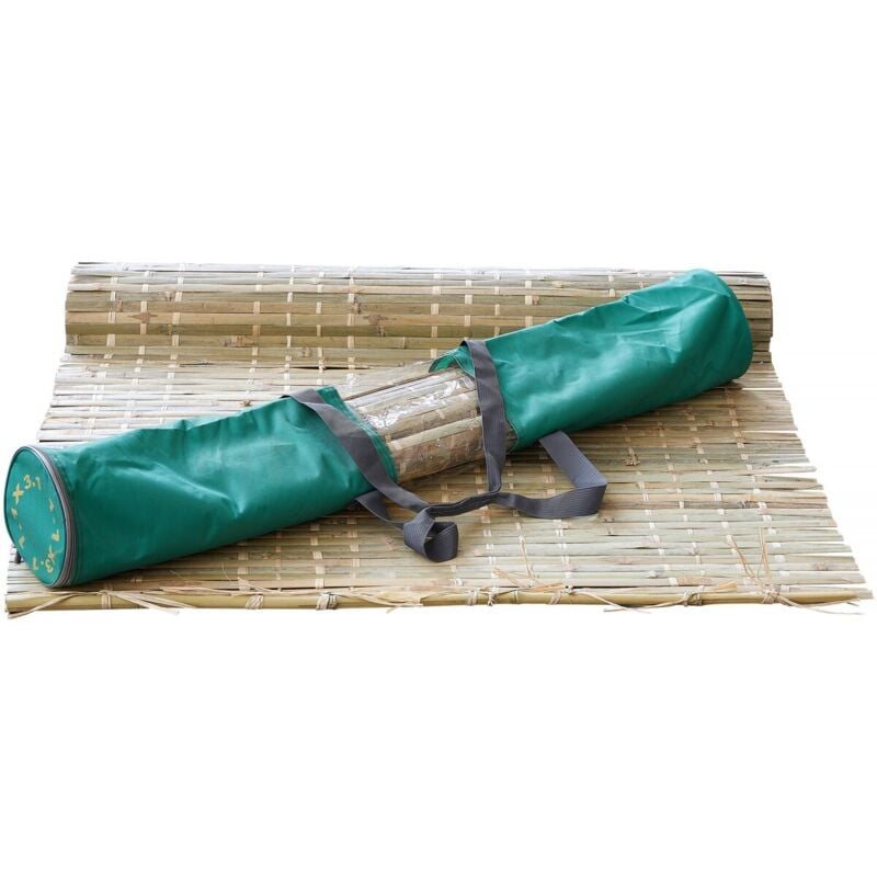 Habitat Et Jardin - Rouleau de bambou 110 x 310 cm avec fil de coton 'Haya'