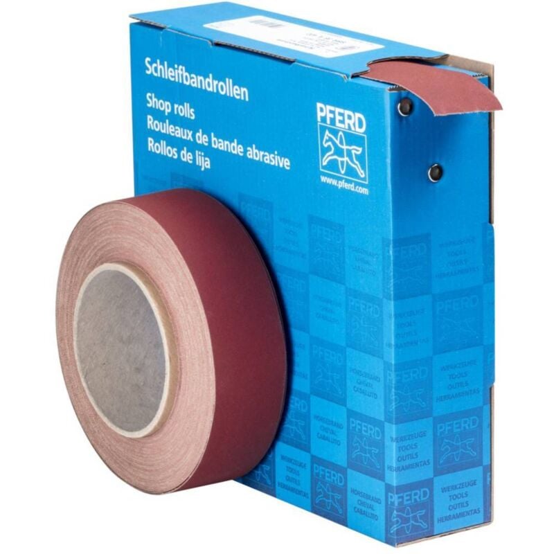 45016440 Rouleau de papier abrasif Grain 400 (l x l) 25 m x 38 mm 25 m - Pferd