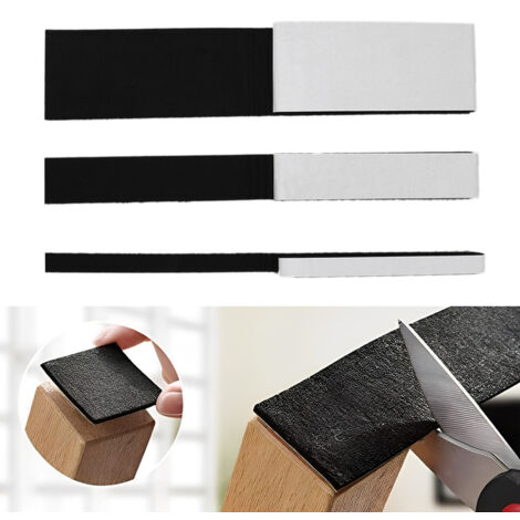 Rouleau de bande feutre adhésif Anti-dérapant pour chaises, tables et bibliothèques - 3 pièces, épaisseur 4mm, matériau feutre de haute qualité - Dimension 100x10x5x2cm