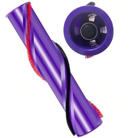 Rouleau de brosse de nettoyage de tapis de rechange (entraînement à 4 broches, largeur: 50 mm) pour aspirateur Dyson V10