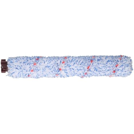 Rouleau de brosse de sol, fibre ABS 25,5 x 3,5 cm Rouleau de brosse de nettoyage de rechange pour sol stratifié, bois dur, carrelage en céramique