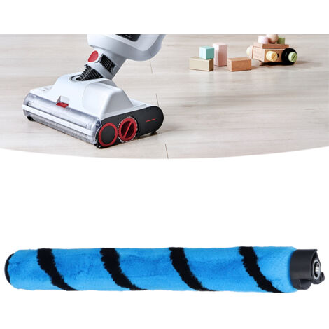Rouleau de Brosse Doux pour Aspirateur [AZ2000 AZ2000W AZ2002 LA502 Rotator Vertex DuoClean] - Fibre Microfibre Lavable 26,5cm
