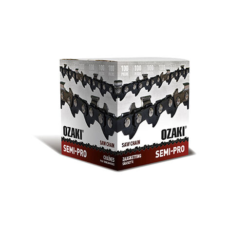 Rouleau De Chaîne De Tronçonneuse Ozaki Carrée ,3/8 ,063 100 Pieds