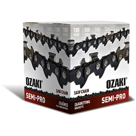 Rouleau De Chaîne De Tronçonneuse Ozaki Semi-carrée ,3/8 ,043 Low Pro 100 Pieds