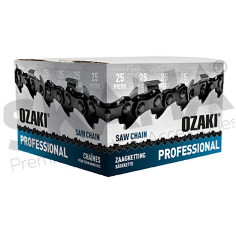 Rouleau De Chaîne De Tronçonneuse Ozaki Semi Carrée: .325 .050 (1,3mm)  25 Pieds.