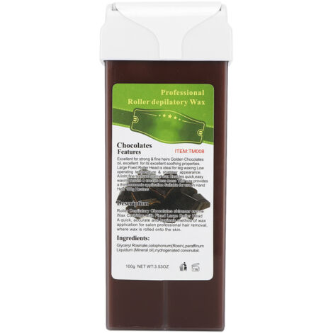 Rouleau de Cire Épilation 100g Chocolat - Jambes, Corps, Maillot, Aisselles