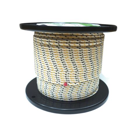 Rouleau de corde de dA marreur de roulette mm CA ble de cA ble A  chaA ne A lectrique 4x100 m