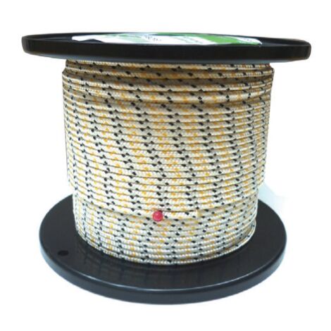 Rouleau de corde de dA marreur de roulette mm CA ble de cordon de chaA ne A lectrique 3,5x100 mt
