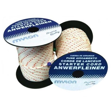 Rouleau de corde lanceur - Diamètre 5,5 mm - Longueur 100 m - MYLON