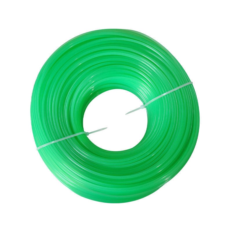 Rouleau de fil débroussailleuse universel rond diamètre 2mm longueur 100m vert coupe bordure