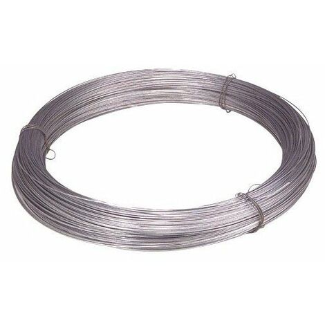 Rouleau de fil galvanisé 5 kg. N°15 - 2,4 mm.
