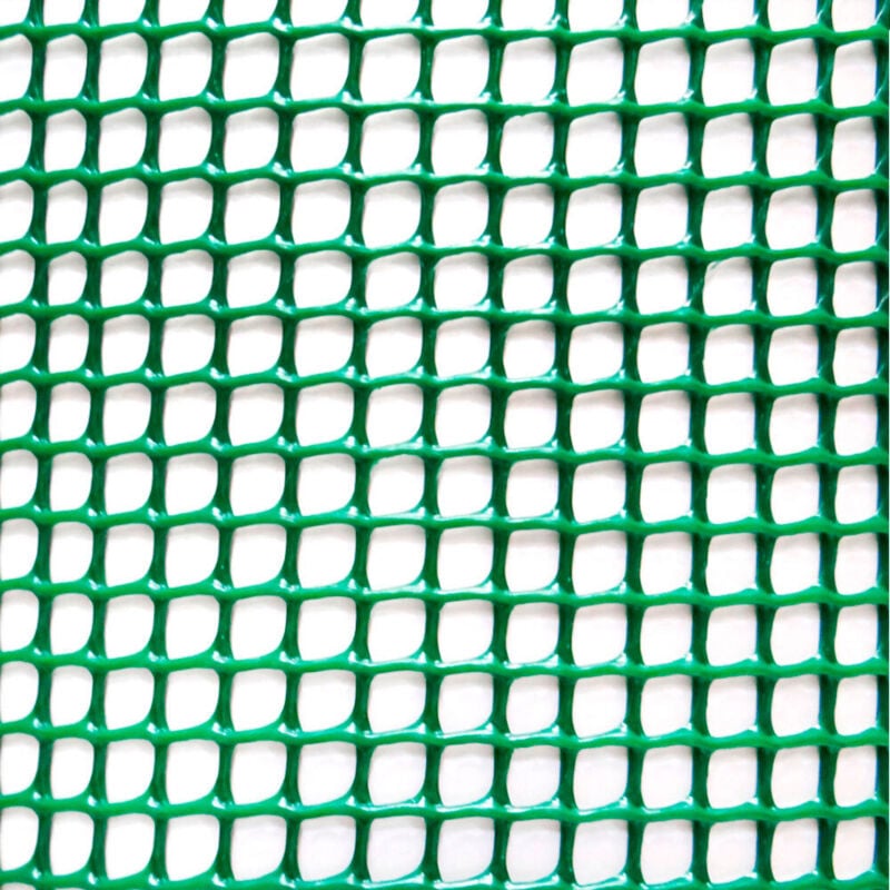 Rouleau de filet cadrinet vert clair 1x25m carré : 4,5x4,5mm Nortene