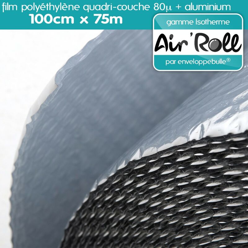 1 Rouleau de film bulle d/'air ANTISTATIQUE 100cm x 50m