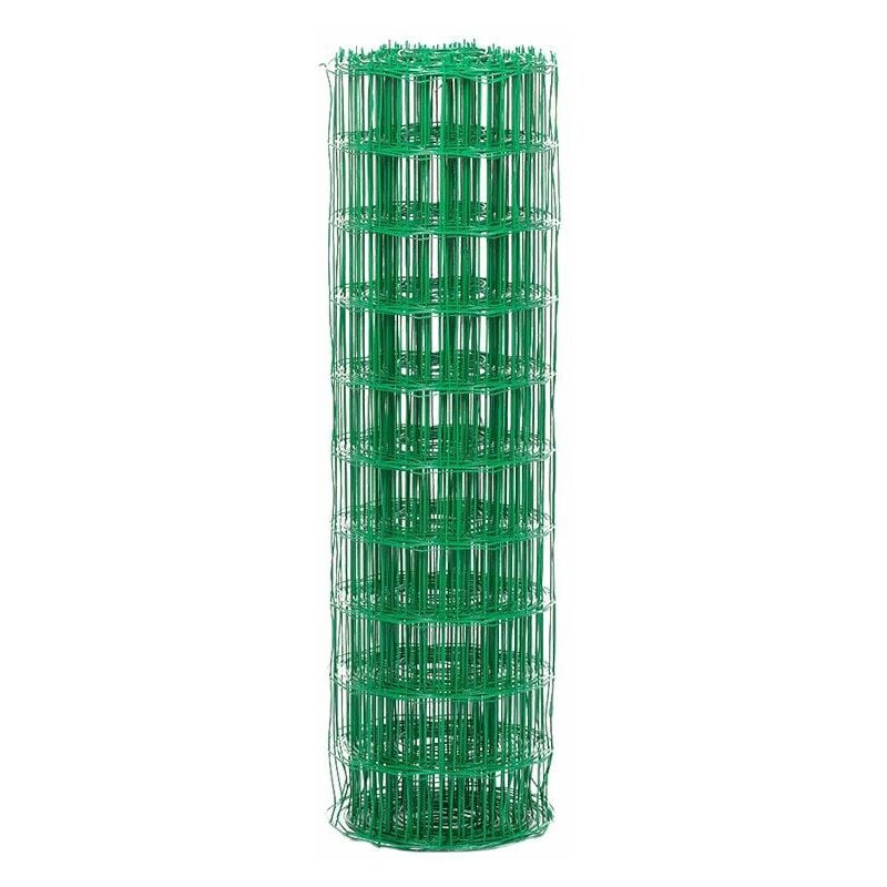 Rouleau de grillage soudé Vert 6005 - 20ml x 1200mm