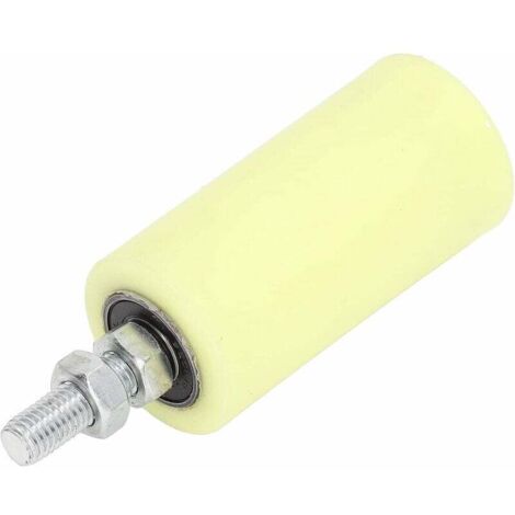 Rouleau de Guidage de Portail Coulissant Universel en Nylon Dur Robuste Ensemble de Support de Guidage de Porte roulante pour portails roulants coulissants 100 mm,AAMUNPA