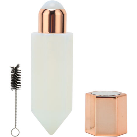 Rouleau de Jade Hexagonal pour Massage Visage - Anti-Âge et Fermeté de la Peau - Outil de Soin Visage