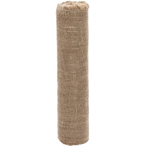 Rouleau de jute 0,5x10 m 100 % jute 200 g/m² CFW507258