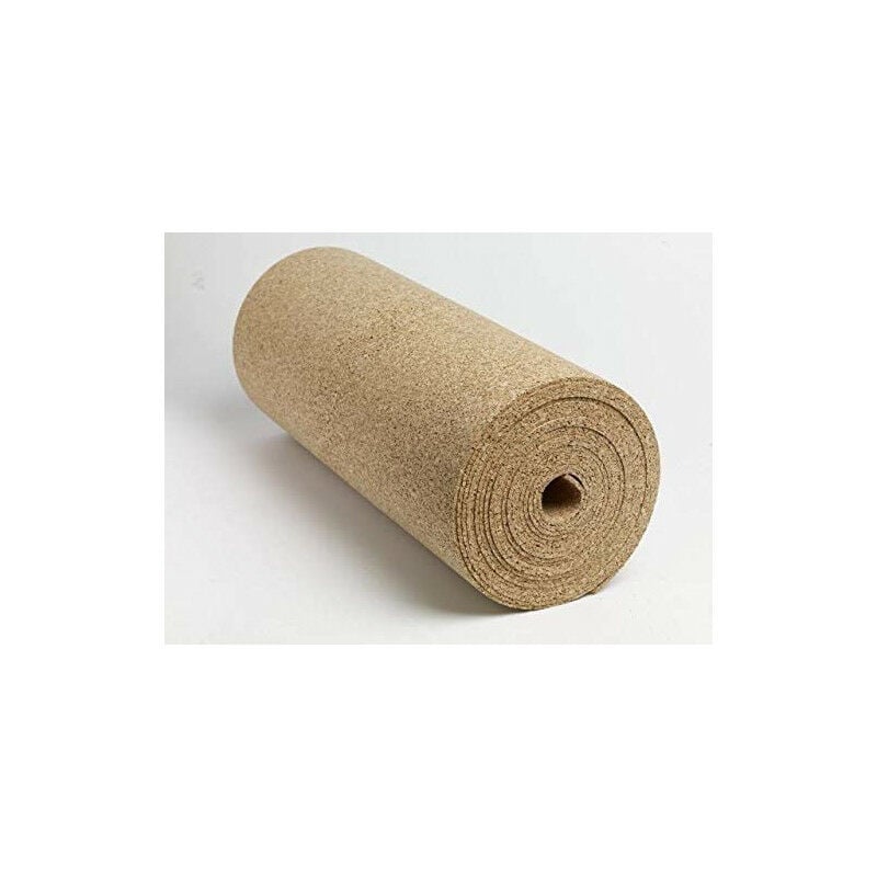 QEM - Rouleau de liège naturel Ep. 2mm Larg. 100Cm Long. 5M