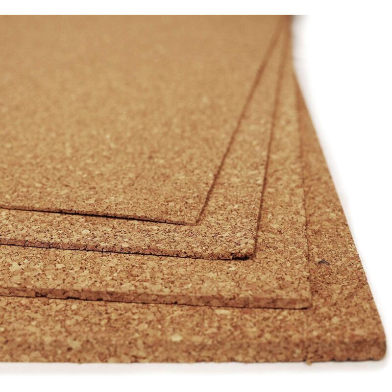 Karat - Rouleau isolant en liège découpable - Isolant naturel, acoustique et thermique ep = 6 mm 100 x 100 cm