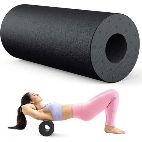 Rouleau de Massage 29 x 15 cm, Foam Roller Léger 130 g pour Dos, Jambes, Trigger Points, Idéal pour Pilates, Yoga, Fitness et Récupération Musculaire