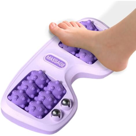 Rouleau de massage des pieds, thérapie de relaxation musculaire, rouleau anti-stress portable pour hommes et femmes