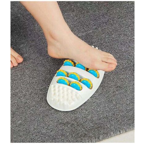 Rouleau de massage double pour les pieds, grand format et amélioré, pour soulager la fasciite plantaire et les douleurs au talon - Cadeau anti-stress et relaxant - Outil de réflexologie pour la maison