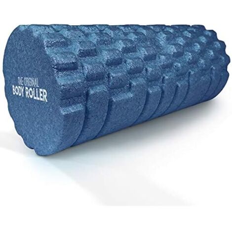 Rouleau De Massage En Mousse Haute Densité - 33 Cm - Zone Triple Texturée Doigts-Pouces-Paumes - Pour Soulagement Des Points Trigger Et Libération Myofasciale - 1 Pièce