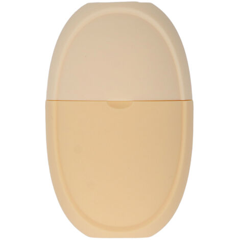 Rouleau de Massage Facial en Silicone Réfrigérant - Moule à Glace pour Soins du Visage Beauté Jaune Clair