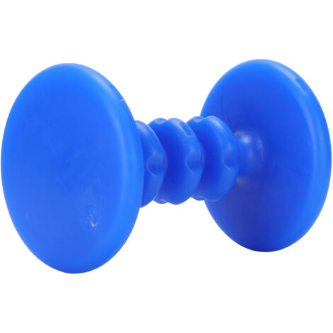 Rouleau de massage manuel pour pieds - Relaxation musculaire et soulagement des douleurs plantaires - Idéal pour personnes âgées et bureau - Bleu