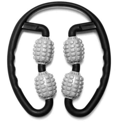 Rouleau de Massage "Multifonction" 25cm Gris