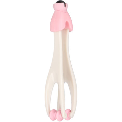 Rouleau de massage multifonction pour articulations des doigts - Améliore la circulation et réduit le stress - Rose