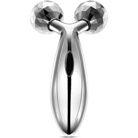 Rouleau de massage pour le visage et le corps, rouleau de massage facial 3D en forme de Y