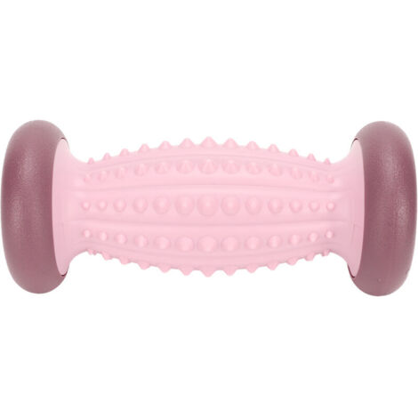 Rouleau de massage profond pour pieds, poignets et cou - Ergonomique en ABS - Couleurs rose et violet disponibles