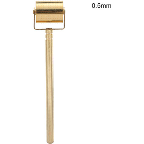 Rouleau de massage visage micro-aiguilles 0.5mm - Thérapie anti-rides et anti-âge - Appareil de soin visage DRS250