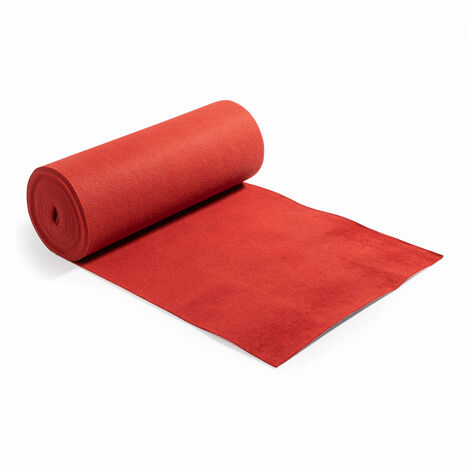 Rouleau de moquette 1x25m rouge